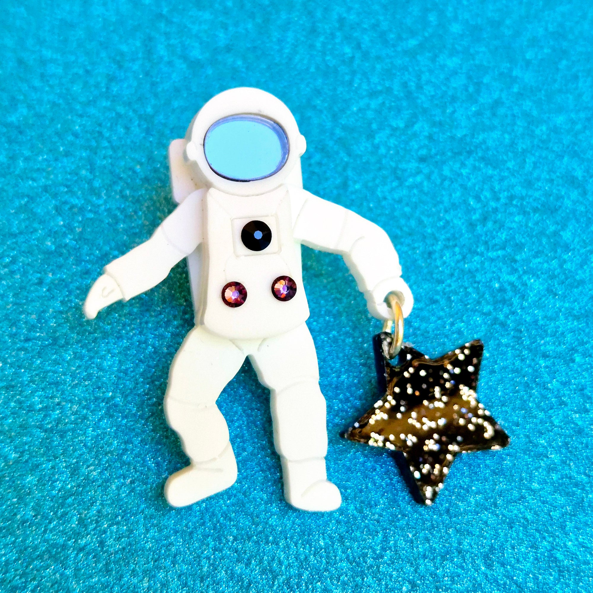 Astronaut Brooch by Little Moose