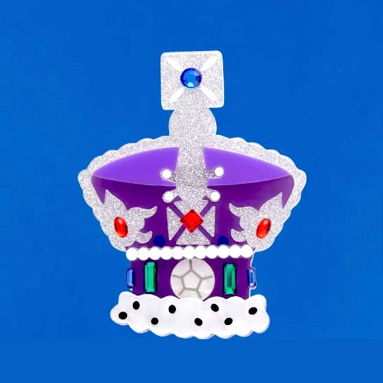 Crown Jewels Brooch by Erstwilder