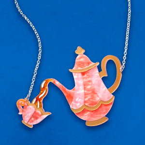 Spill the Tea Necklace by Erstwilder