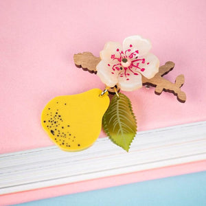 Pear Blossom Brooch by Tatty Devine