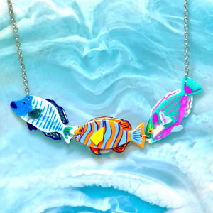 Time for School Necklace by Erstwilder