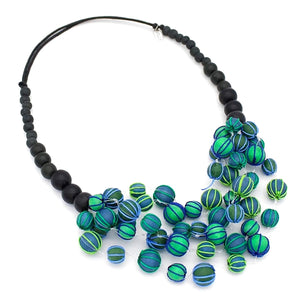 Green Ada Necklace by Sylca Designs