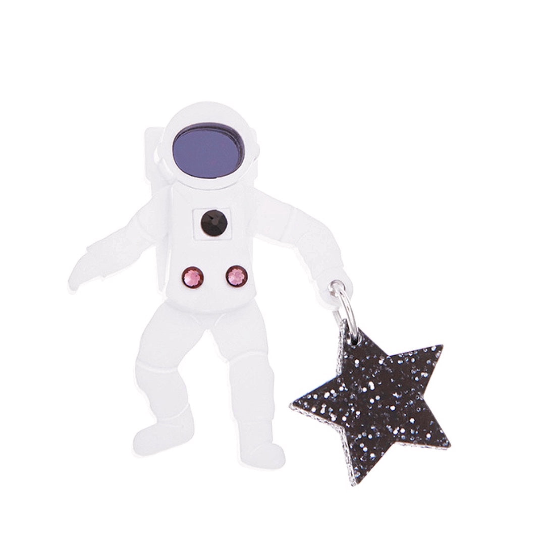 Astronaut Brooch by Little Moose